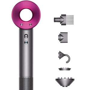 Dyson Silver/Pink Supersonic Hairdryer